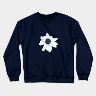 Sleepy African Daisy Flower Crewneck Sweatshirt